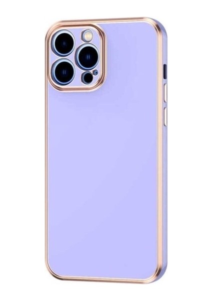 Apple iPhone 12 Pro Uyumlu Kılıf Zore Bark Kapak, Mor