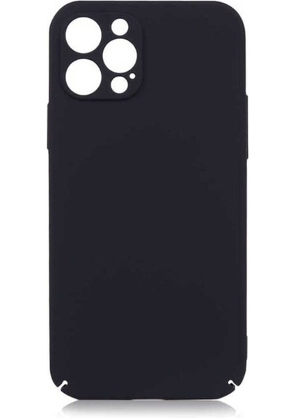 Apple iPhone 12 Pro Uyumlu Kılıf Zore Kapp Kapak, Siyah