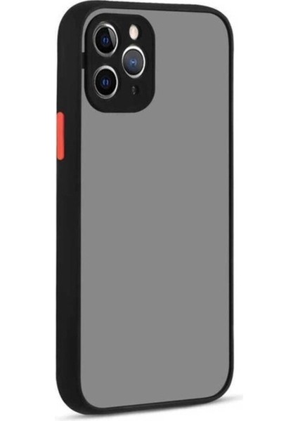 Apple iPhone 12 Pro Uyumlu Kılıf Zore Hux Kapak, Siyah