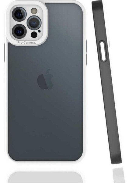 Apple iPhone 12 Pro Uyumlu Kılıf Zore Mima Kapak, Siyah