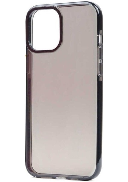 Apple iPhone 12 Pro Uyumlu Kılıf Zore Punto Kapak, Siyah