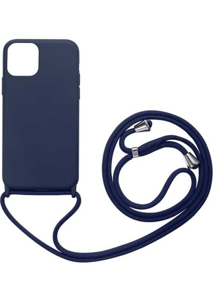 Apple iPhone 12 Pro Uyumlu Kılıf Zore Ropi Kapak, Lacivert