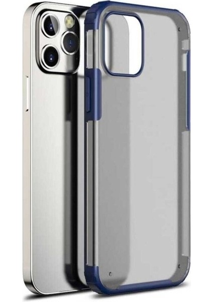 Apple iPhone 12 Pro Uyumlu Kılıf Zore Volks Kapak, Lacivert
