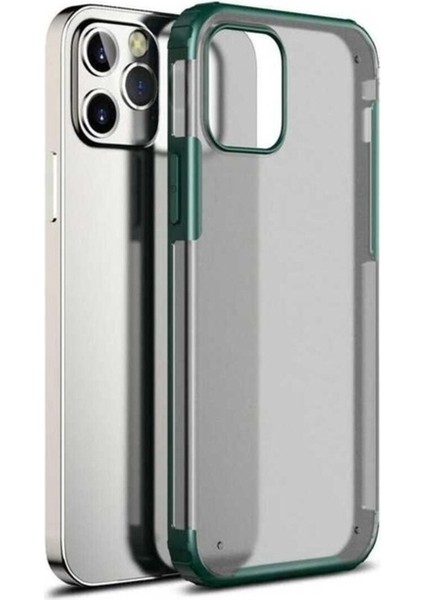 Apple iPhone 12 Pro Uyumlu Kılıf Zore Volks Kapak, Koyu Yeşil