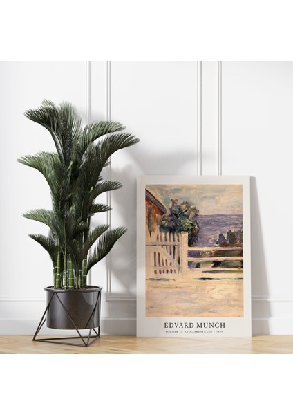 Salon Duvar Dekorasyonu Sanatsal Tablo Edvard Munch Kanvas Tablo Oda Duvar Dekor