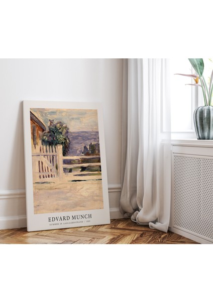 Salon Duvar Dekorasyonu Sanatsal Tablo Edvard Munch Kanvas Tablo Oda Duvar Dekor