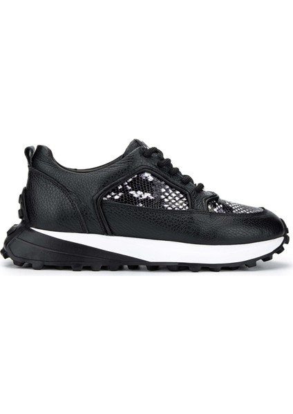 Kadın Siyah Sneakers & Spor Ayakkabı 231 2904-24 Bn Ayk Y24 Siyah/Beyaz