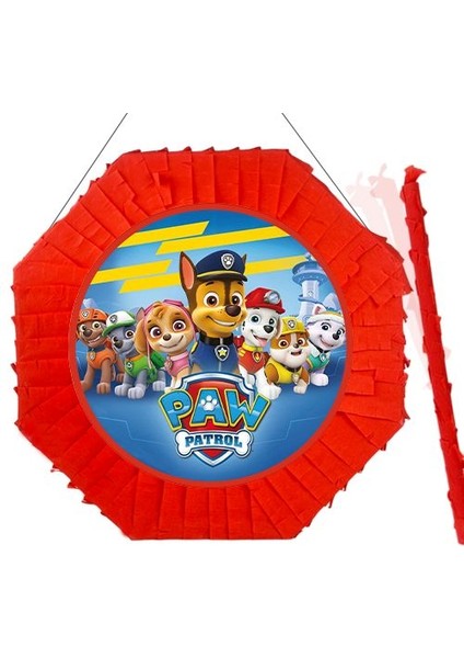 Parti Dükkanım Paw Patrol Pinyata 42 cm + Sopası