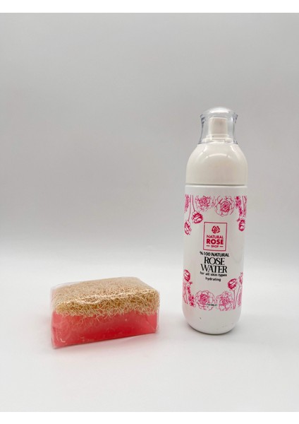 Gülsuyu ve Gülsuyu Sabun Hediye Seti-Arkadaşa Hediye-Sevgiliye Hediye