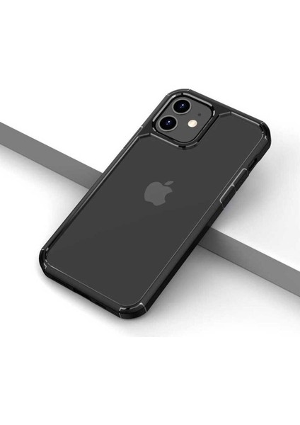 Apple iPhone 12 Uyumlu Kılıf Zore Roll Kapak, Siyah