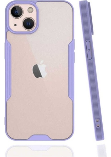 Apple iPhone 13 Mini Uyumlu Kılıf Zore Parfe Kapak, Mor