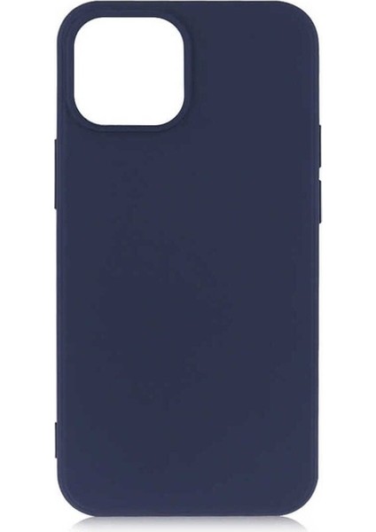 Apple iPhone 13 Mini Uyumlu Kılıf Zore Premier Silikon Kapak, Lacivert
