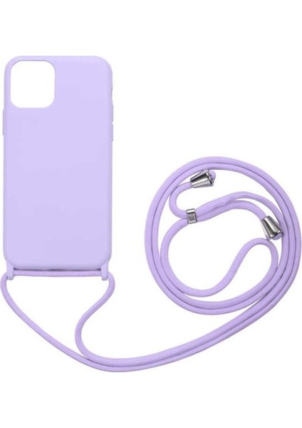 Apple iPhone 12 Uyumlu Kılıf Zore Ropi Kapak, Mor