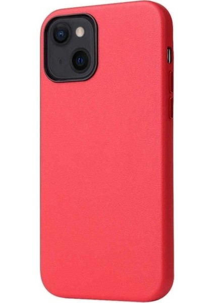 Apple iPhone 13 Mini Uyumlu Kılıf Zore Eyzi Kapak, Kırmızı