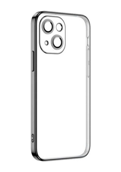 Apple iPhone 13 Mini Uyumlu Kılıf Zore Krep Kapak, Siyah