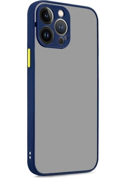 Apple iPhone 13 Pro Max Uyumlu Kılıf Zore Hux Kapak, Lacivert