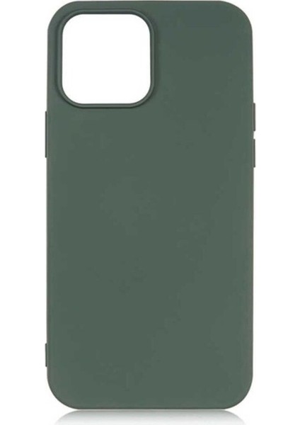 Apple iPhone 13 Pro Max Uyumlu Kılıf Zore Lsr Lansman Kapak, Koyu Yeşil