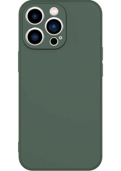 Apple iPhone 13 Pro Max Uyumlu Kılıf Zore Mara Lansman Kapak, Koyu Yeşil