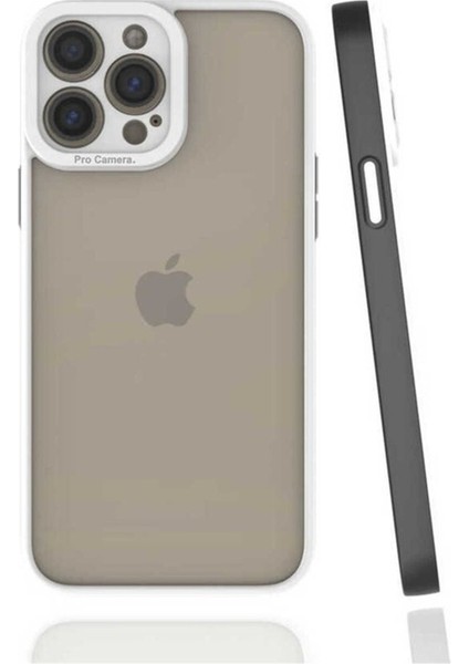 Apple iPhone 13 Pro Max Uyumlu Kılıf Zore Mima Kapak, Siyah