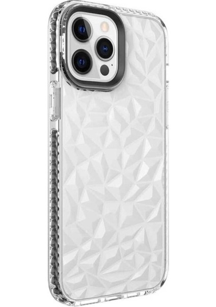 Apple iPhone 13 Pro Max Uyumlu Kılıf Zore Buzz Kapak, Siyah