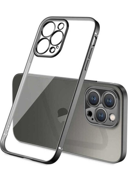 Apple iPhone 13 Pro Max Uyumlu Kılıf Zore Gbox Kapak, Siyah