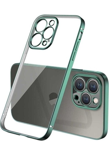 Apple iPhone 13 Pro Max Uyumlu Kılıf Zore Gbox Kapak, Koyu Yeşil