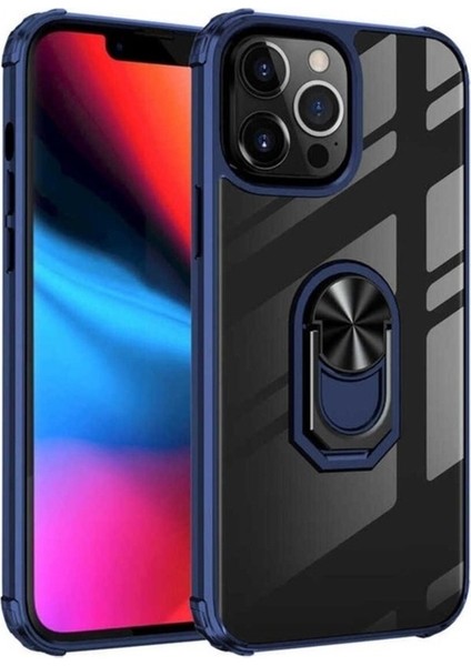 Apple iPhone 13 Pro Max Uyumlu Kılıf Zore Mola Kapak, Lacivert