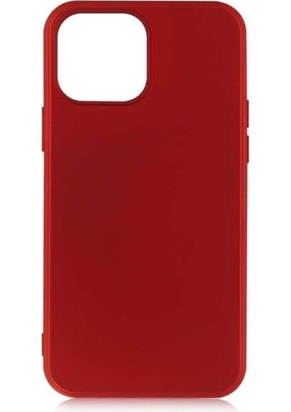 Apple iPhone 13 Pro Max Uyumlu Kılıf Zore Premier Silikon Kapak, Kırmızı