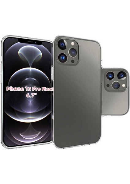 Apple iPhone 13 Pro Max Uyumlu Kılıf Zore Süper Silikon Kapak