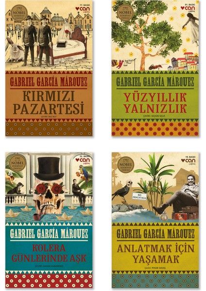 Yüzyıllık Yalnızlık - Kırmızı Pazartesi - Anlatmak İçin Yaşamak - Gabriel Garcia Marquez