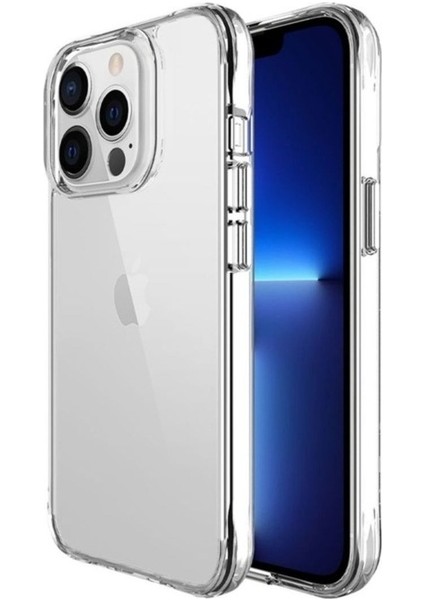 Apple iPhone 13 Pro Uyumlu Kılıf Zore Şeffaf Ultra Ince Airbag Tasarımlı Okka Kapak fiyatları