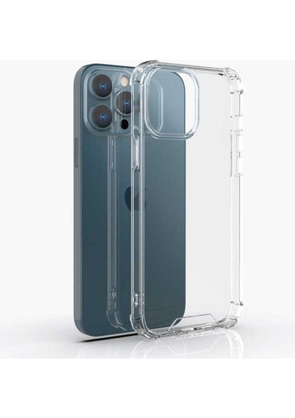 Apple iPhone 13 Pro Uyumlu Kılıf Zore Kamera Korumalı Nitro Anti Shock Silikon