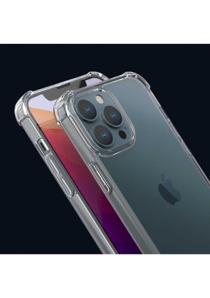 Apple iPhone 13 Pro Uyumlu Kılıf Zore Kamera Korumalı Nitro Anti Shock Silikon