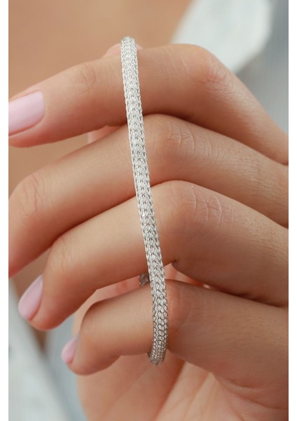925 Ayar Gümüş Elegant Bileklik