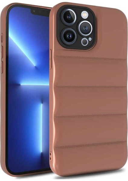 Apple iPhone 12 Pro Max Uyumlu Kılıf Zore Kasis Kapak, Kahverengi