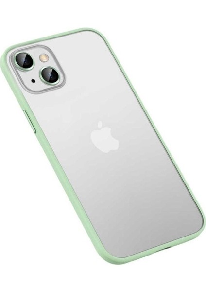 Apple iPhone 13 Uyumlu Kılıf Zore Retro Kapak, Yeşil