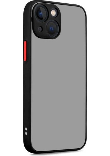 Apple iPhone 13 Uyumlu Kılıf Zore Hux Kapak, Siyah