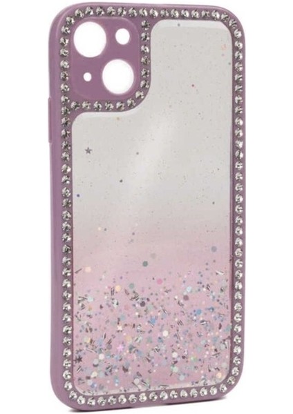 Apple iPhone 13 Uyumlu Kılıf Zore Fensi Kapak, Rose Gold