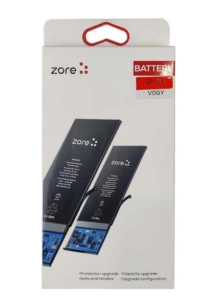 Apple iPhone 13 Pro Uyumlu Zore Vogy Batarya