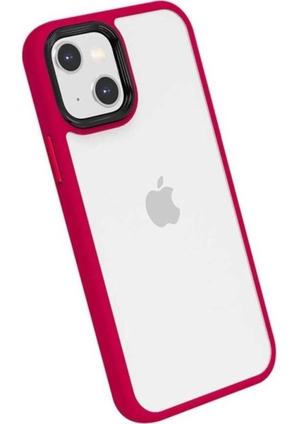 Apple iPhone 13 Uyumlu Kılıf Zore Cann Kapak, Kırmızı