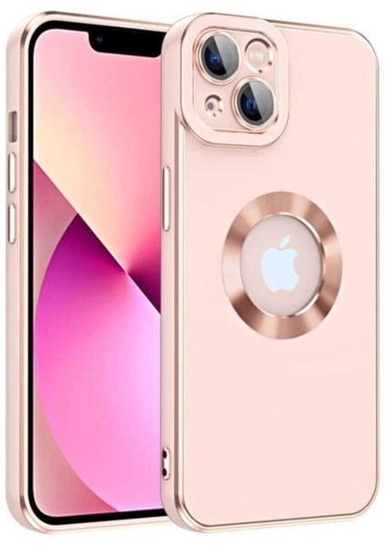 Apple iPhone 14 Plus Uyumlu Kılıf Zore Kongo Kapak, Rose Gold