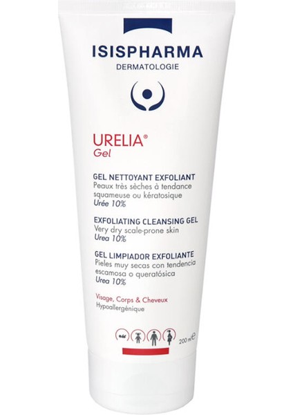 Isis Pharma Urelia Exfoliating Cleansing Gel - Yüz Temizleme Jeli 200 ml