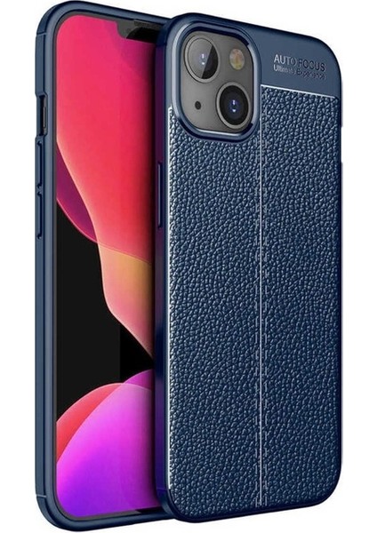 Apple iPhone 14 Plus Uyumlu Kılıf Zore Niss Silikon Kapak, Lacivert