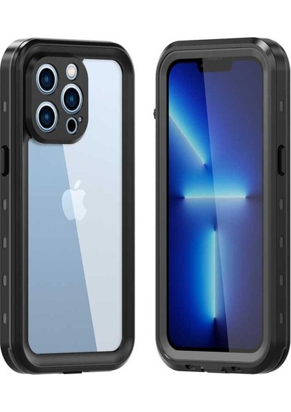 Apple iPhone 13 Pro Uyumlu Kılıf 1-1 Su Geçirmez Kılıf
