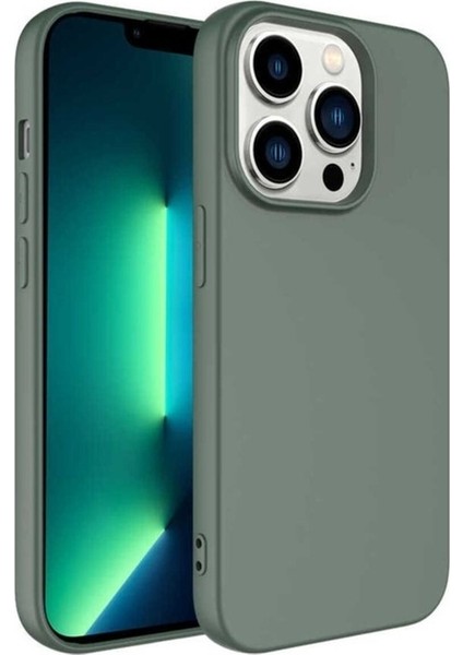 Apple iPhone 14 Pro Max Uyumlu Kılıf Zore Mara Lansman Kapak, Koyu Yeşil