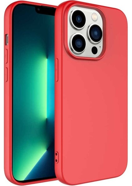Apple iPhone 14 Pro Max Uyumlu Kılıf Zore Mara Lansman Kapak, Kırmızı