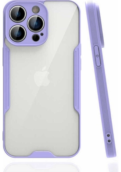 Apple iPhone 14 Pro Max Uyumlu Kılıf Zore Parfe Kapak, Mor