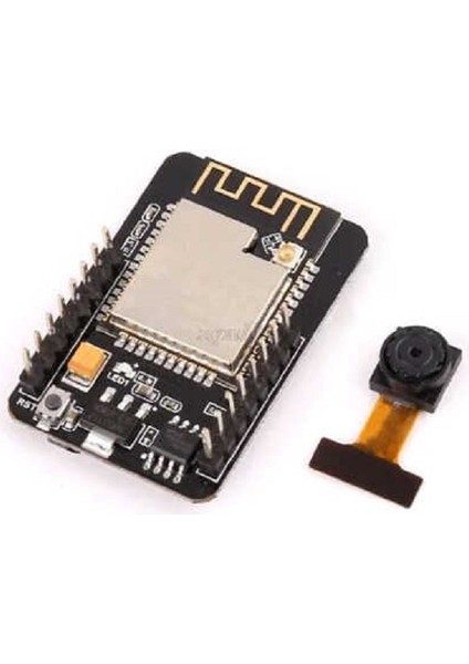 Robotik Hobi Merkezi - ESP32-CAM Wifi Bluetooth Geliştirme Kartı + OV2640 Kamera Modül