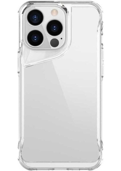 Apple iPhone 14 Pro Max Uyumlu Kılıf Zore T-Max Kapak, Renksiz