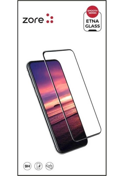 Apple iPhone 14 Pro Max Uyumlu Zore Etnaa Cam Ekran Koruyucu